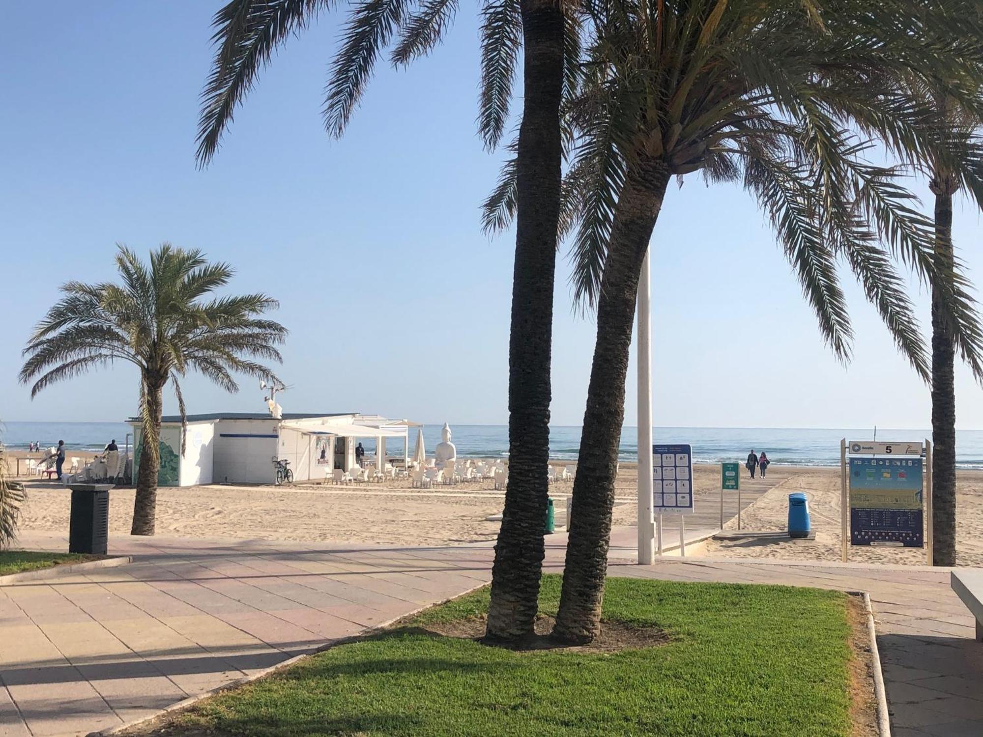 Playa De Gandia 1Ere Ligne El Galeon Lejlighed Eksteriør billede